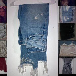 H&M relaxed skinny jeans